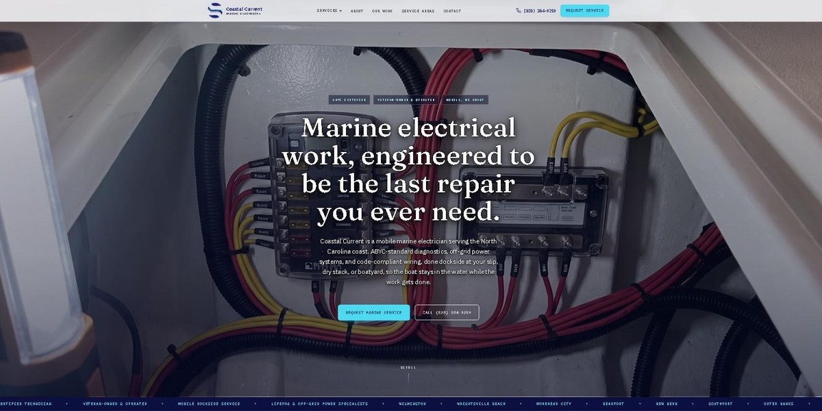 Coastal Current website screenshot